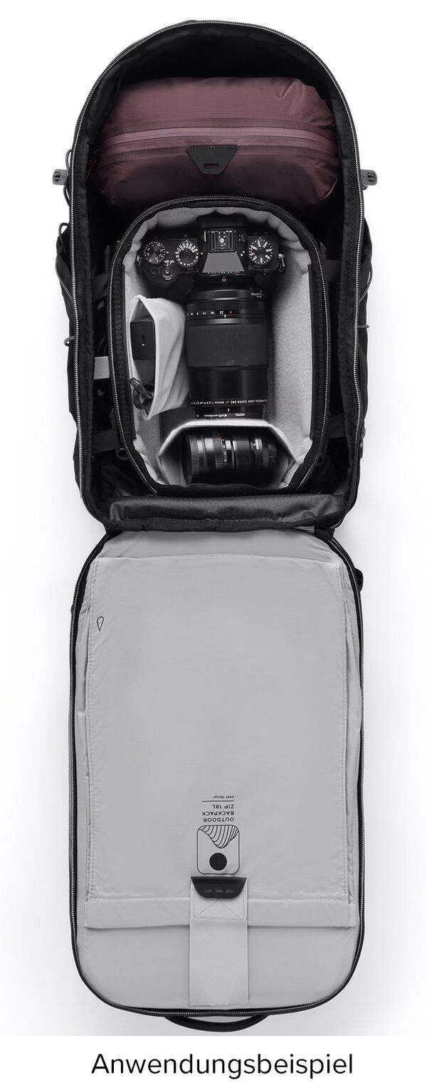 Peak Design Outdoor Backpack Zip  18 L Black