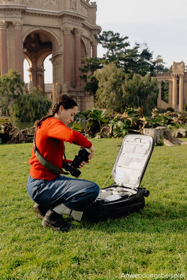 Peak Design Roller Pro Creator Bundle  Schwarz Rollkoffer + Camera Cube XL