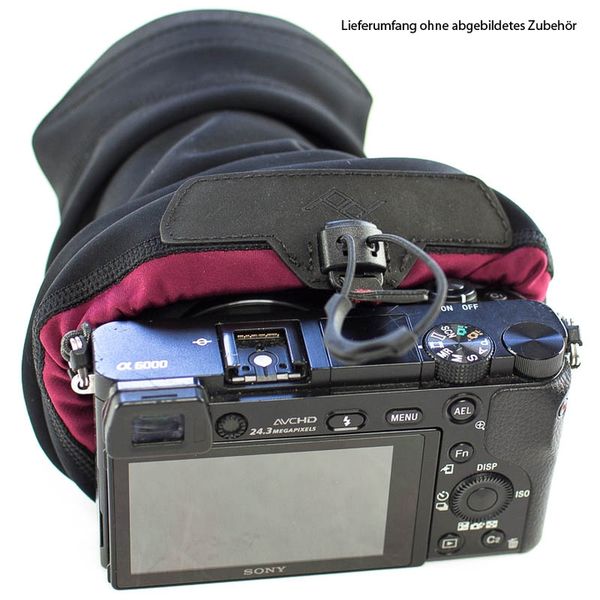 Peak Design Shell Small (S) - Wetterfeste Schutzhülle für DSLM-Kameras und kleine DSLR-Kameras inkl. Objektiv bis 9 cm 