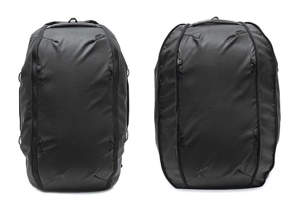 Peak Design Travel Duffelpack Bag mit Rucksackgurten  schwarz 65L