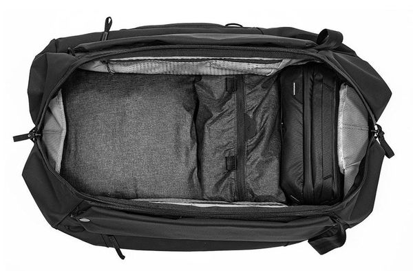 Peak Design Travel Duffelpack Bag mit Rucksackgurten  schwarz 65L