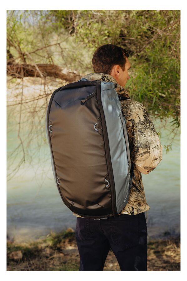 Peak Design Travel Duffelpack Bag mit Rucksackgurten  Ocean 65L