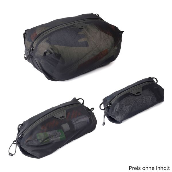 Peak Design Ultralight Mesh Packing Cube  schwarz BUNDLE XXS-XS-S