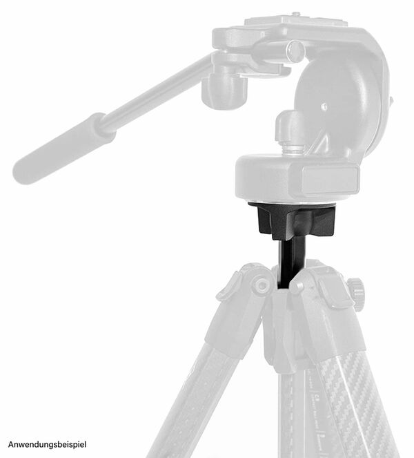 Peak Design Universal Head Adapter für markenfremde Stativköpfe am Travel Tripod 