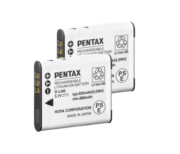 Pentax Akku D-Li 92  2er Pack