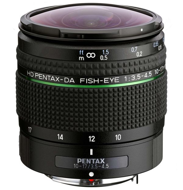 Pentax DA 10-17mm f/3,5-4,5 ED HD Fish-Eye  Pentax K  APS-C