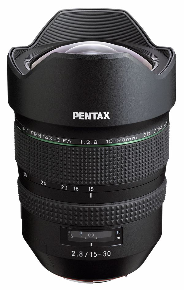 Pentax DFA 15-30mm f/2,8 SDM WR HD  Pentax K Vollformat