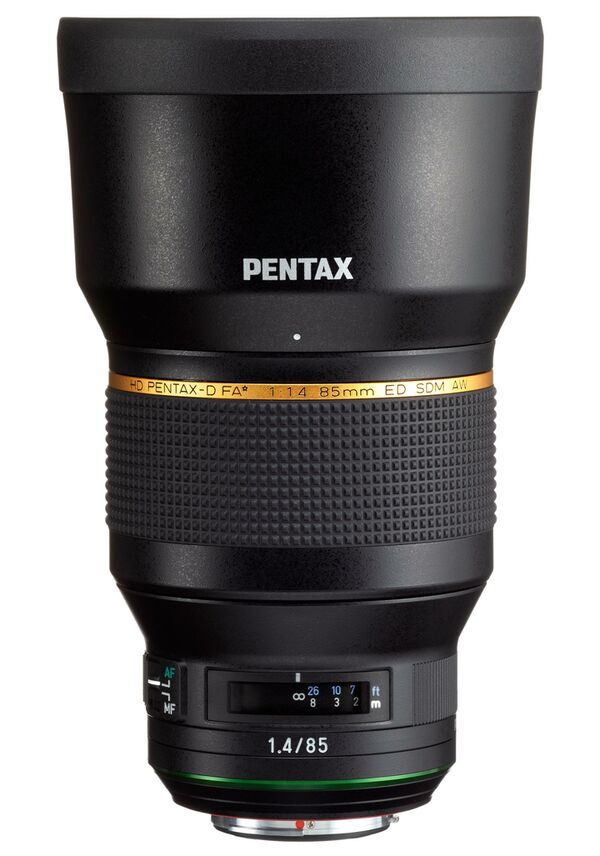 Pentax DFA 85mm f/1,4 ED SDM  Pentax K Vollformat