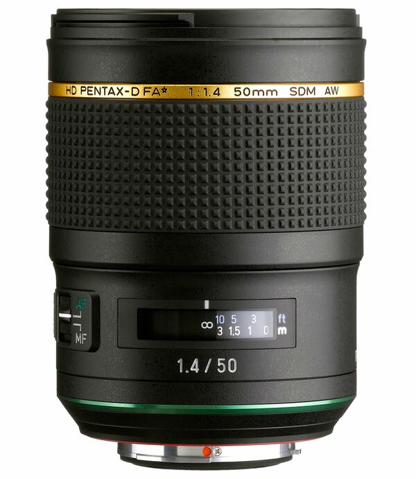 Pentax FA 50mm f/1.4  silber Pentax K Vollformat