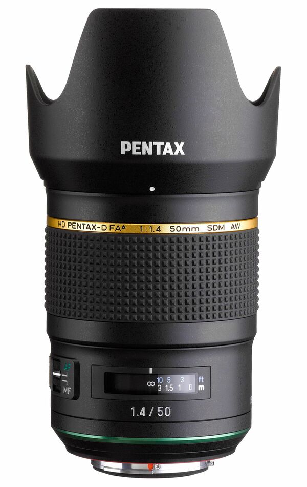 Pentax FA 50mm f/1.4  silber Pentax K Vollformat
