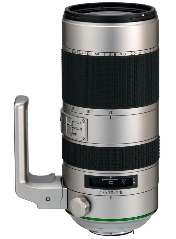 Pentax FA 70-200mm f/2.8  silber Pentax K Vollformat