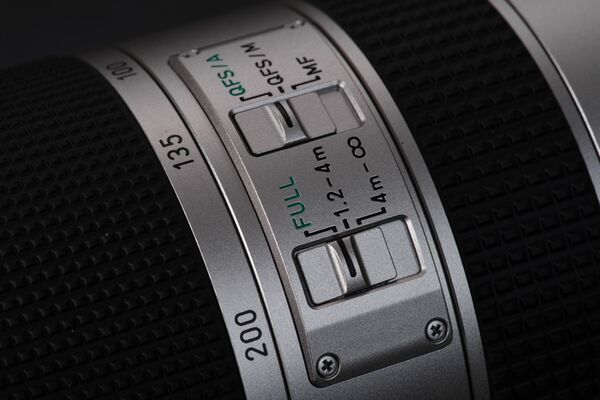 Pentax FA 70-200mm f/2.8  silber Pentax K Vollformat