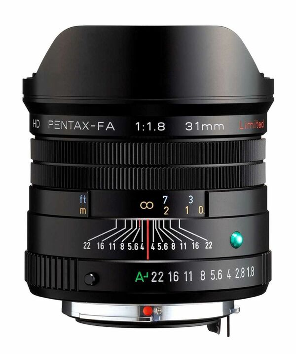 Pentax HD FA 31mm f/1,8 Limited  schwarz Pentax K Vollformat