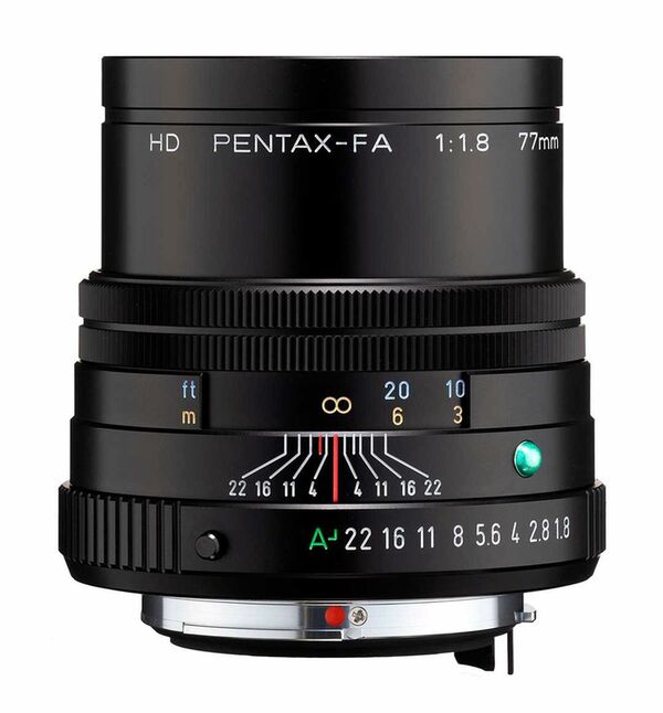 Pentax HD FA 77mm f/1,8 Limited  schwarz Pentax K Vollformat