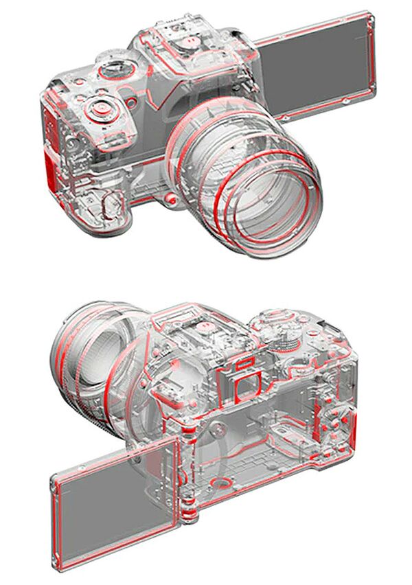 Pentax KF Gehäuse  schwarz