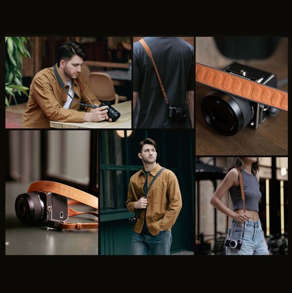 PGYTECH Camera Shoulder Strap Air  Meteorite Grey L: 1100-1400mm