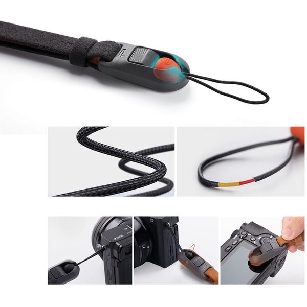 PGYTECH Camera Shoulder Strap Air  Meteorite Grey L: 1100-1400mm