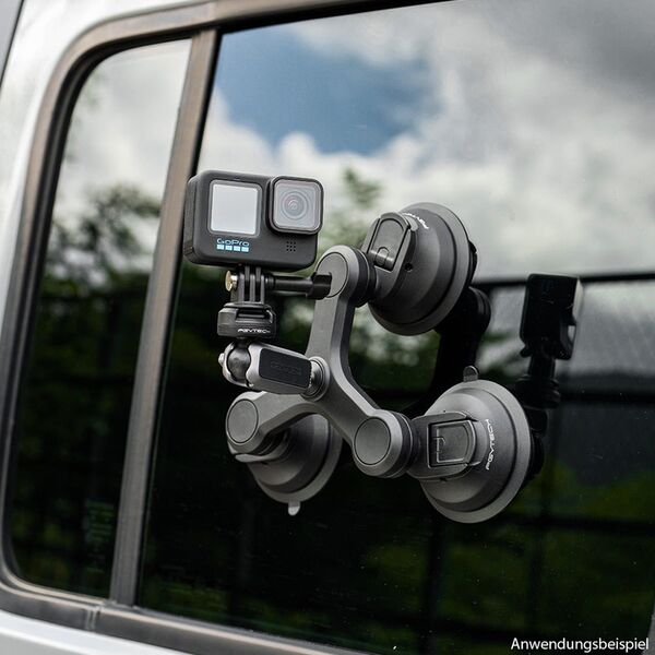 PGYTECH CapLock Action Kamera Kugelkopf Quick Release Set 