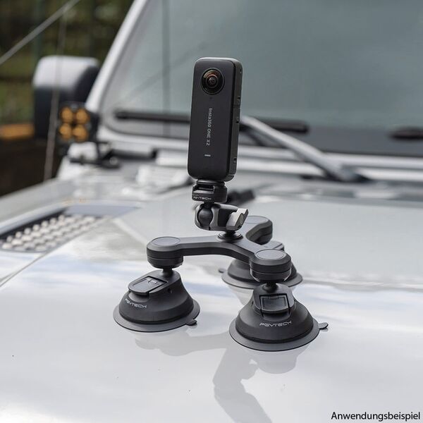 PGYTECH CapLock Action Kamera Kugelkopf Quick Release Set 