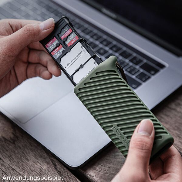 PGYTECH Createmate High-Speed Card Reader Case  grün