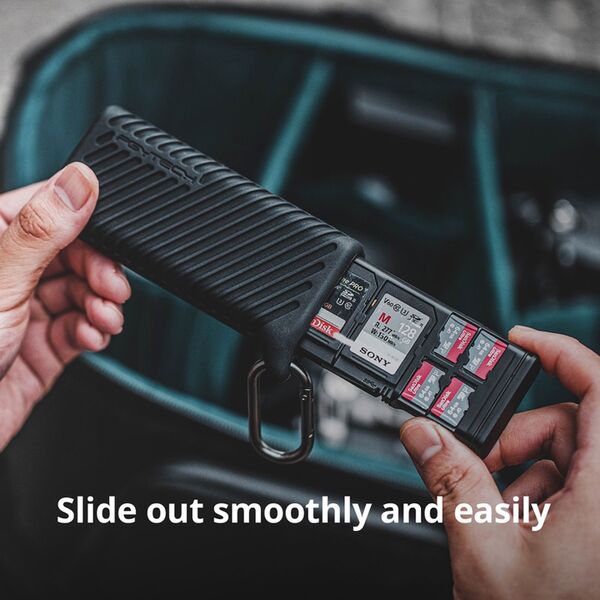 PGYTECH Createmate High-Speed Card Reader Case  schwarz