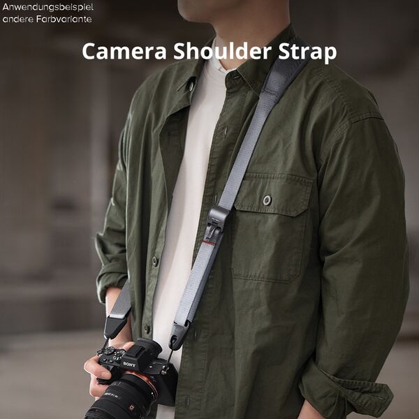 PGYTECH Kamera Schultergurt  Night Black