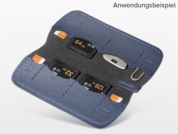 PGYTECH Memory Card Wallet  Deep Navy