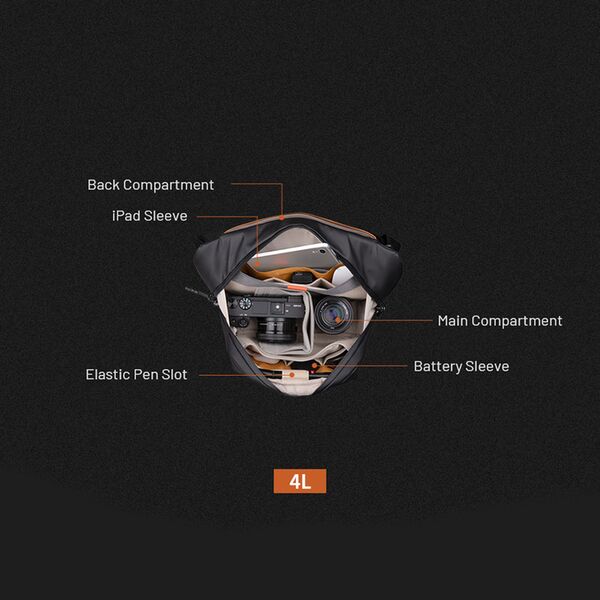 PGYTECH OneGo Solo V2  Obsidian 4L