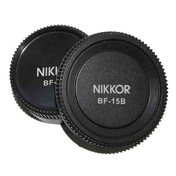 Pixel Objektiv-Rückdecke BF-15L + Gehäusedeckel BF-15B für  Nikon