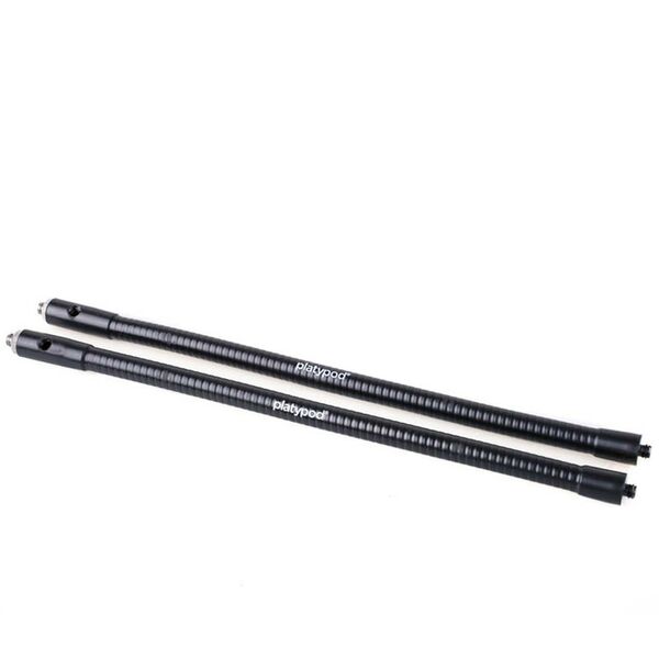 Platypod 2x Goosenecks stapelbare Schwanenhals Halterungen für Universal-Bodenstative 