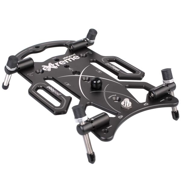 Platypod eXtreme Universal-Bodenstativ mit Spikes - Schwarz  schwarz