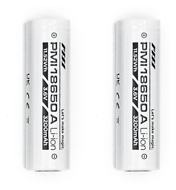 PMI Gear Batterie 18650 2 Stk. 