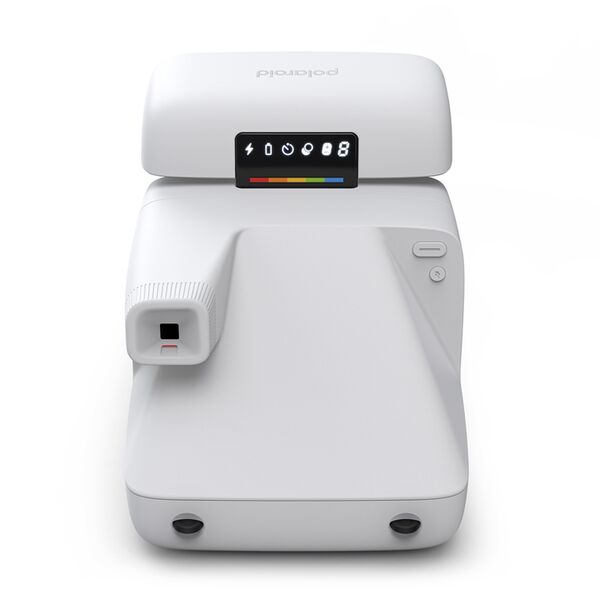 Polaroid Everything Box Flip Sofortbildkamera + DP i-Type-Film (8 Aufnahmen)  weiß