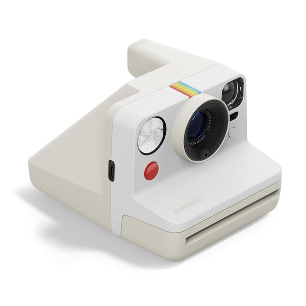 Polaroid Everything Box Now Gen3 Sofortbildkamera  Pepple White