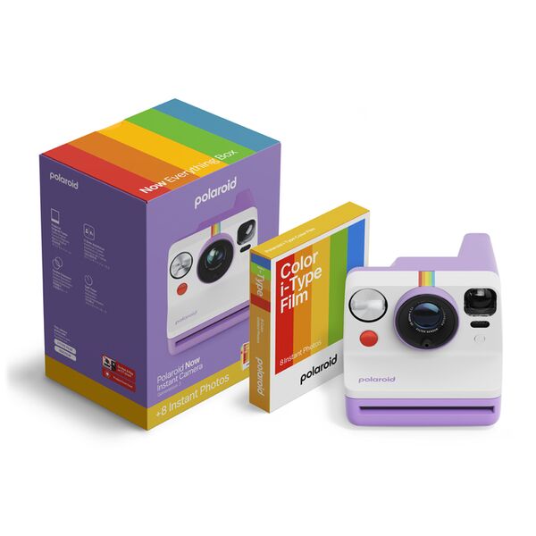 Polaroid Everything Box Now Gen3 Sofortbildkamera  lila