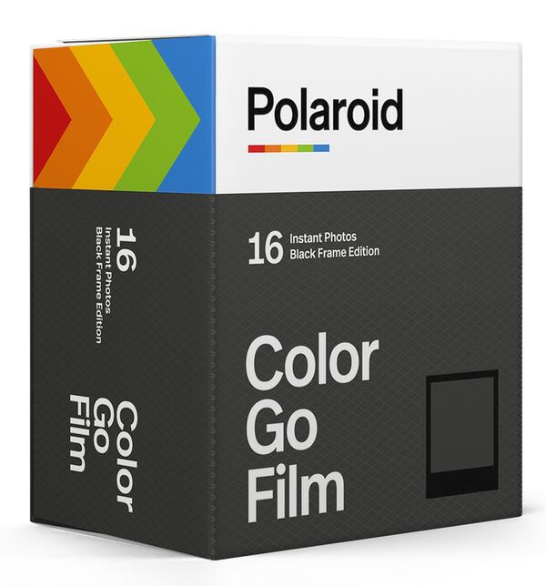 Polaroid Color Go Film  Black Frame 2x8 Aufnahmen