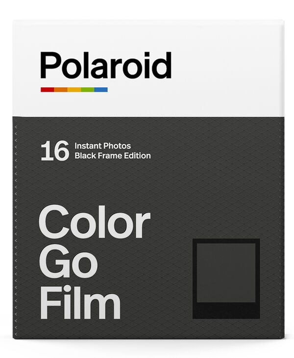 Polaroid Color Go Film  Black Frame 2x8 Aufnahmen