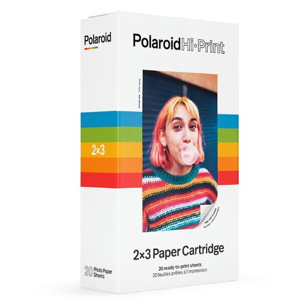 Polaroid Hi Print 2x3 Paper Cartridge  20 Blatt