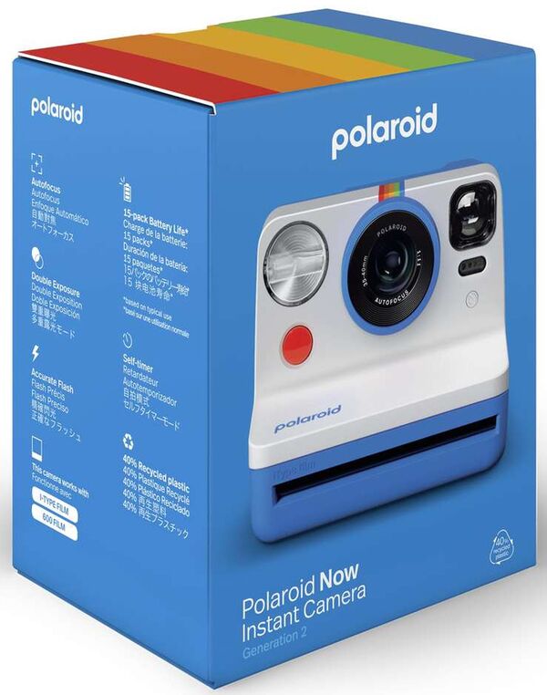 Polaroid Now Gen2 Camera  Blue