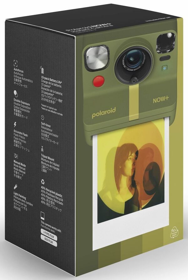 Polaroid Now+ Gen2 Camera  Forest Green