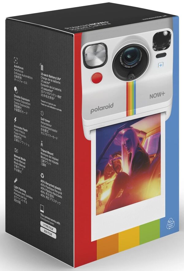 Polaroid Now+ Gen2 Camera  White