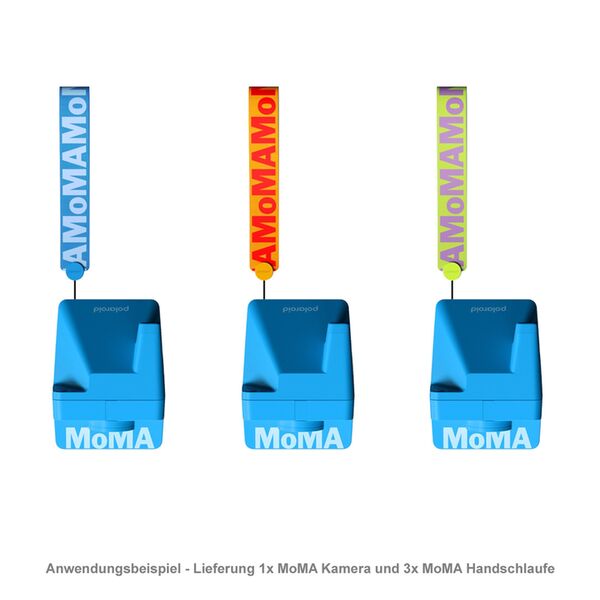 Polaroid Now Gen3 Sofortbildkamera  MoMa Edition - blau
