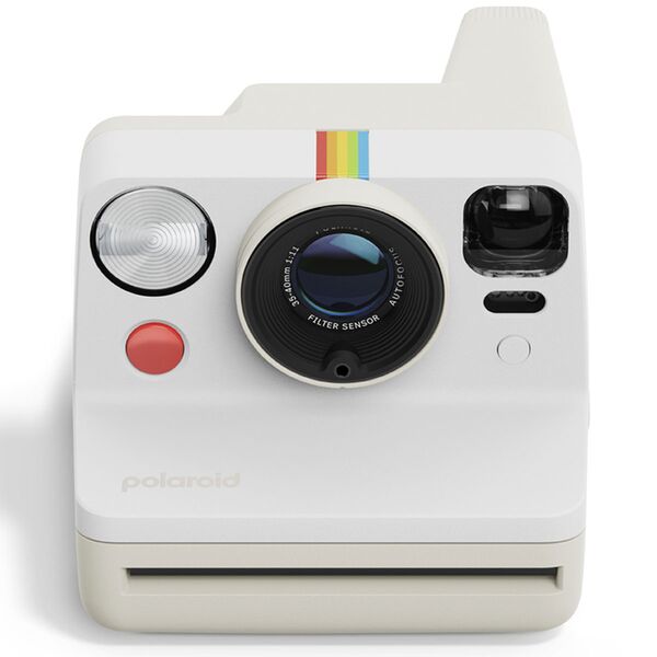 Polaroid Now Gen3 Sofortbildkamera  Pepple White