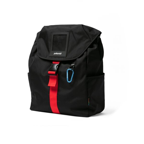 Polaroid Ripstop-Rucksack  schwarz