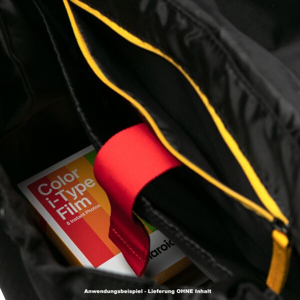 Polaroid Ripstop-Rucksack  schwarz