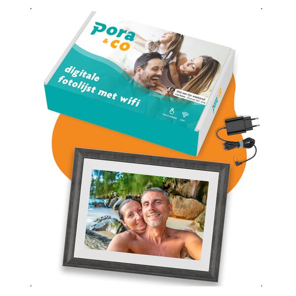 Pora Digitaler Bilderrahmen 10 WF-105T  BR braun