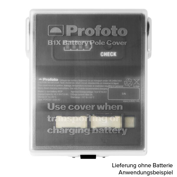 Profoto B1X Battery pole cover 