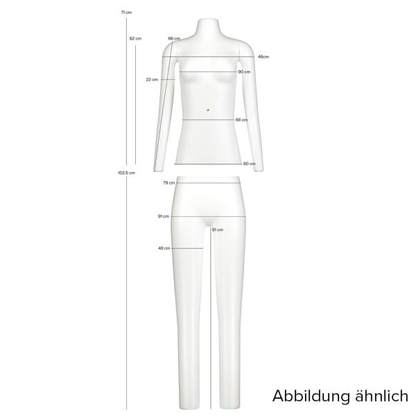 Profoto Magic Mannequin II  Legs Female