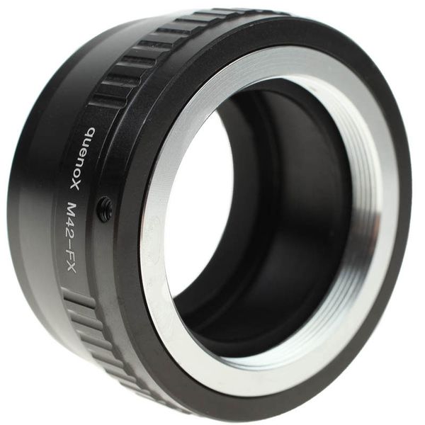 Quenox Adapter für M42-Objektiv an Fuji-X-Mount-Kamera  Fujifilm X-Mount M42
