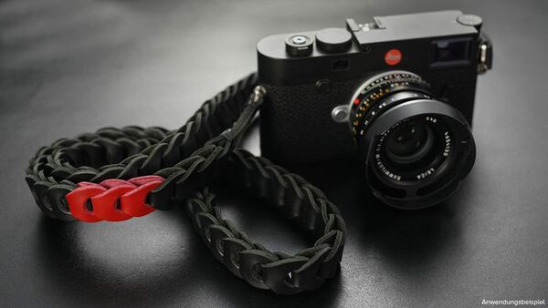 Rock & Roll Straps M  Schwarz Rot (Limited) 125cm